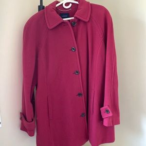 Wool Plus Size coat